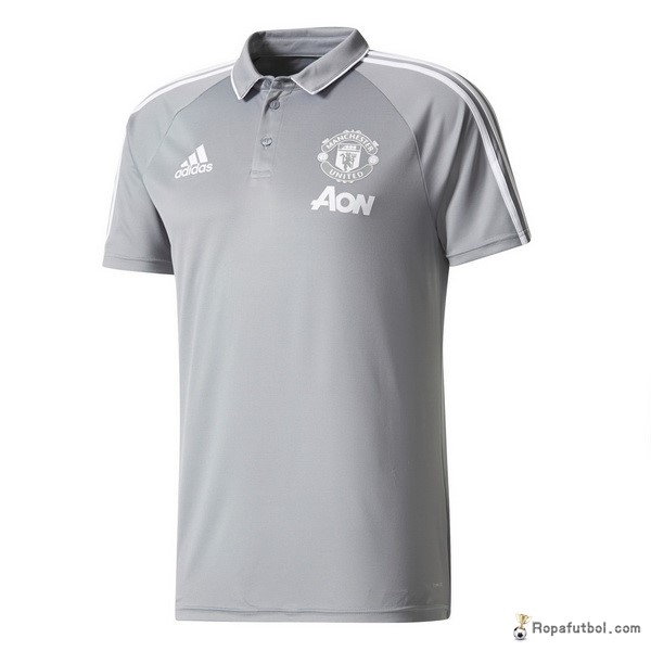 Polo Manchester United 2017/18 Gris